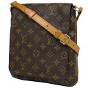 ルイ・ヴィトン Louis Vuitton ミュゼット サルサ ショート 肩掛け ショルダーバッグ モノグラム ブラウン M51258 レディース 【中古】