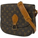 【ジャンク品】ルイ・ヴィトン Louis Vuitton サンクルー GM 斜め掛け ショルダーバッグ モノグラム ブラウン M51242 レディース 【中..