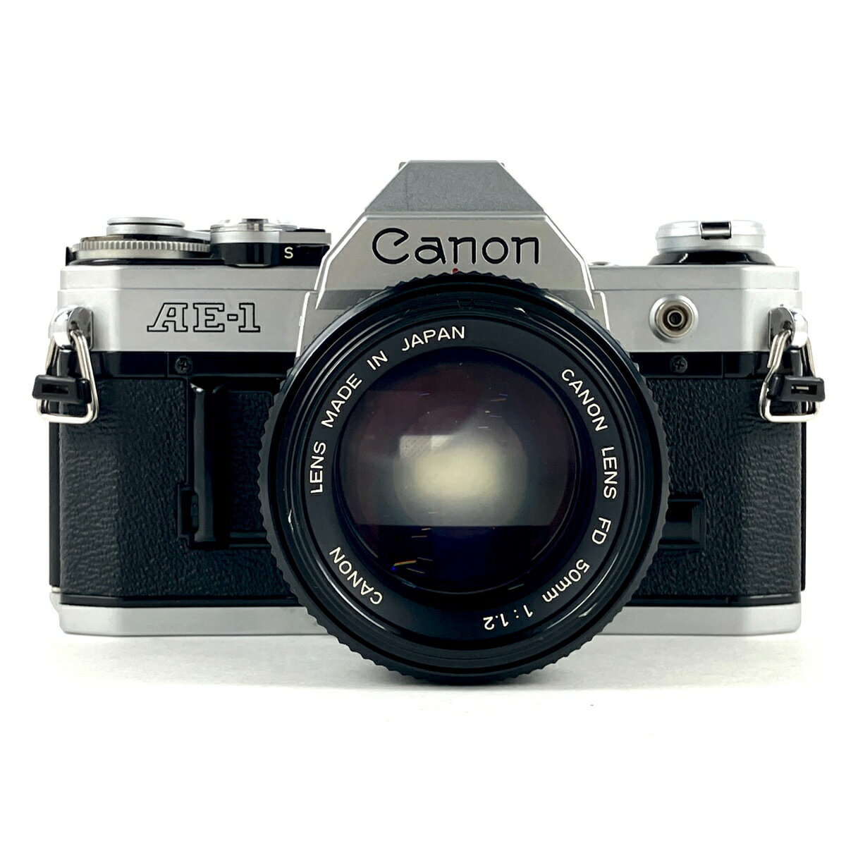 キヤノン Canon AE-1 NEW FD 50mm F1.2 フィルム マニュアルフォーカス 一眼レフカメラ 【中古】