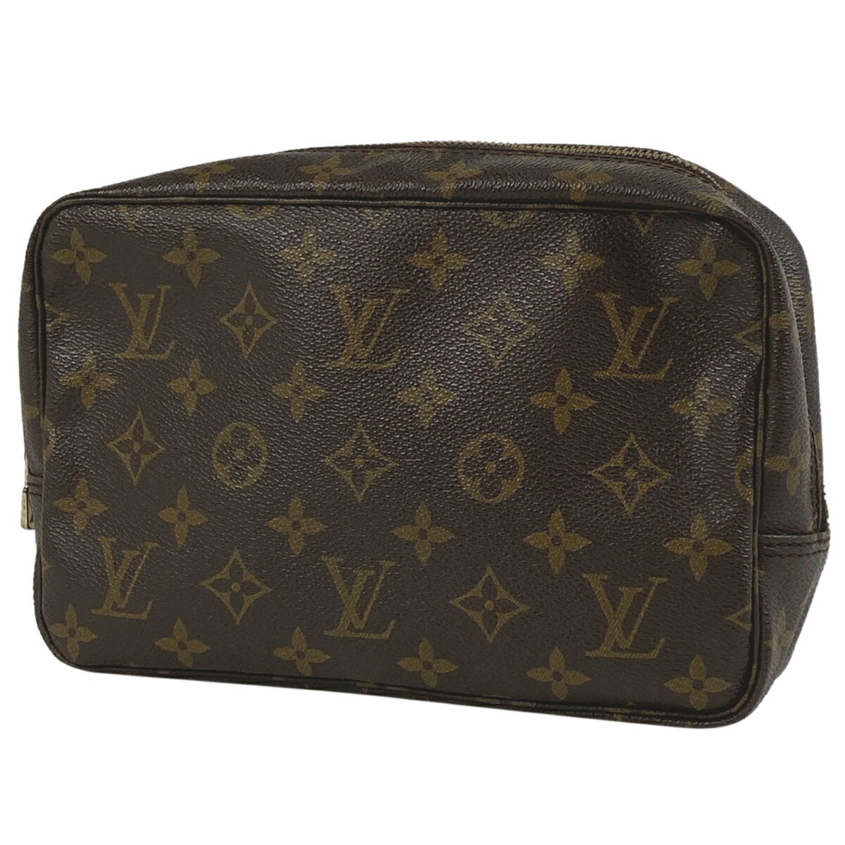 ルイ・ヴィトン Louis Vuitton トゥルース トワレット 23 メイク コスメ セカンドバッグ 化粧ポーチ モノグラム ブラウン M47524 レディース 【中古】