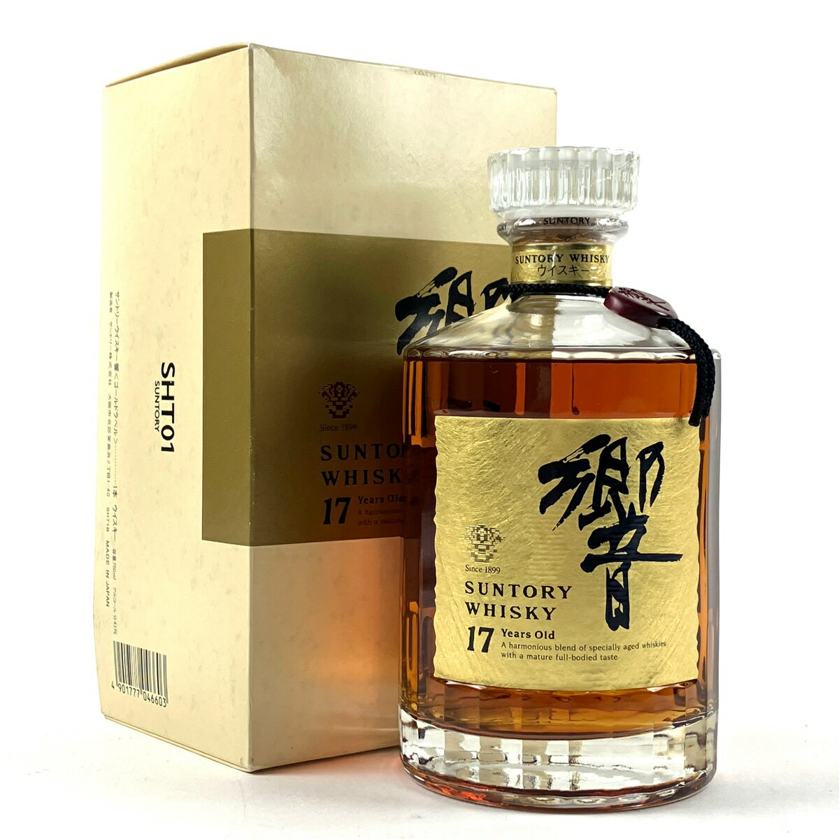 【東京都内限定発送】 サントリー SUNTORY 響 17年 両面 ゴールドラベル 750ml 国産ウイスキー 【中古】