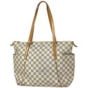 ルイ・ヴィトン Louis Vuitton トータリー GM ショルダーバッグ 肩掛け トートバッグ ダミエアズール ホワイト N51263 レディース 