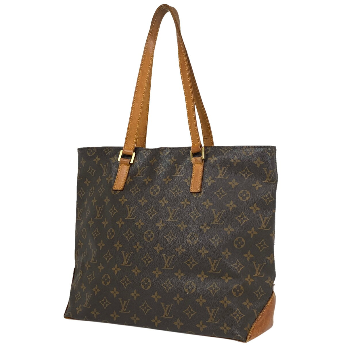 ルイ・ヴィトン Louis Vuitton カバ メゾ ショルダーバッグ 肩掛け トートバッグ モノグラム ブラウン M51151 レディース 【中古】