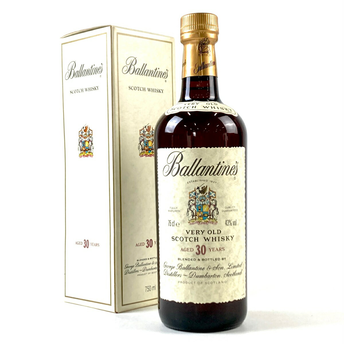 バランタイン Ballantines 30年 750ml スコッチウイスキー ブレンデッド 【中古】