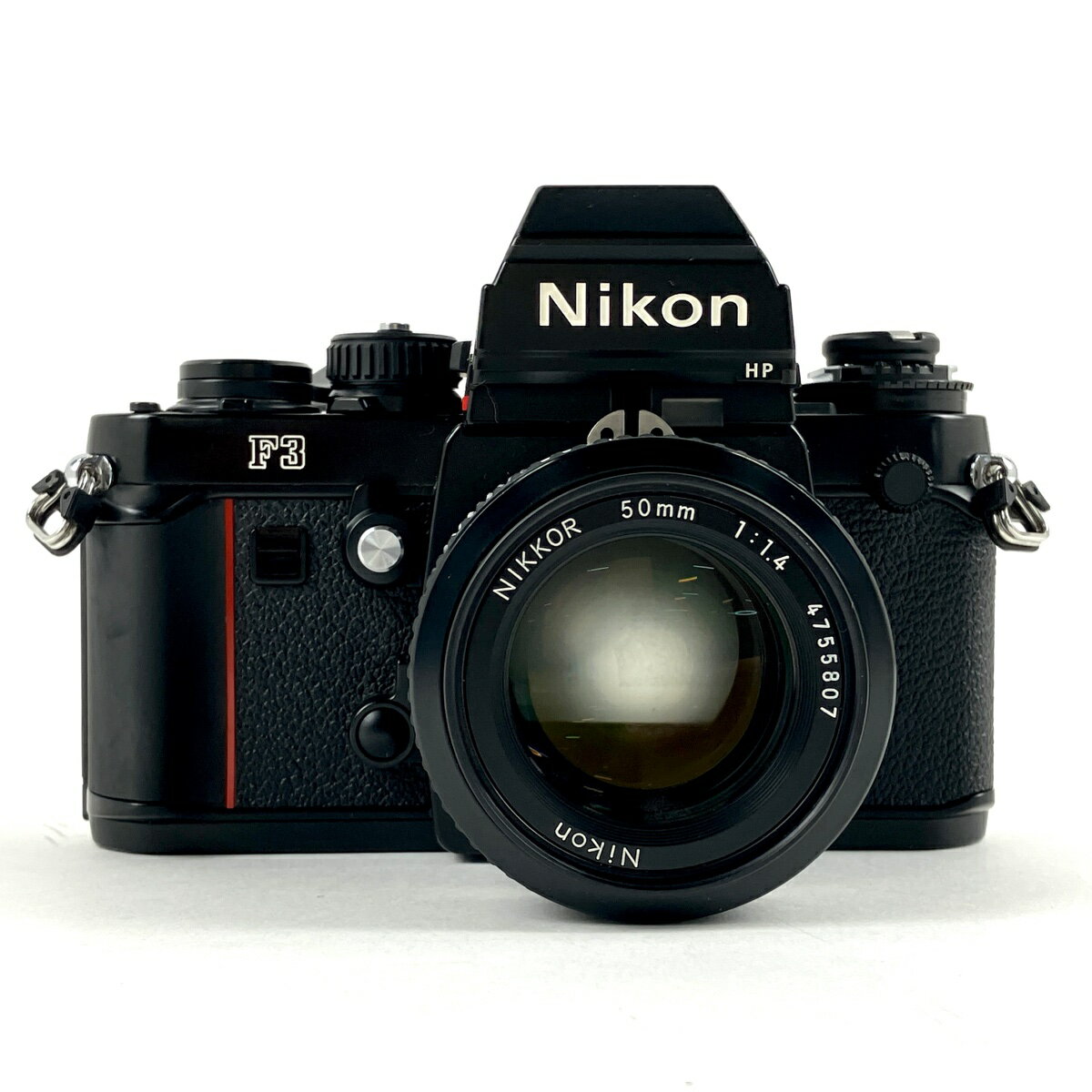 ニコン Nikon F3 HP + Ai NIKKOR 50mm F1.4 フィルム マニュアルフォーカス 一眼レフカメラ 【中古】