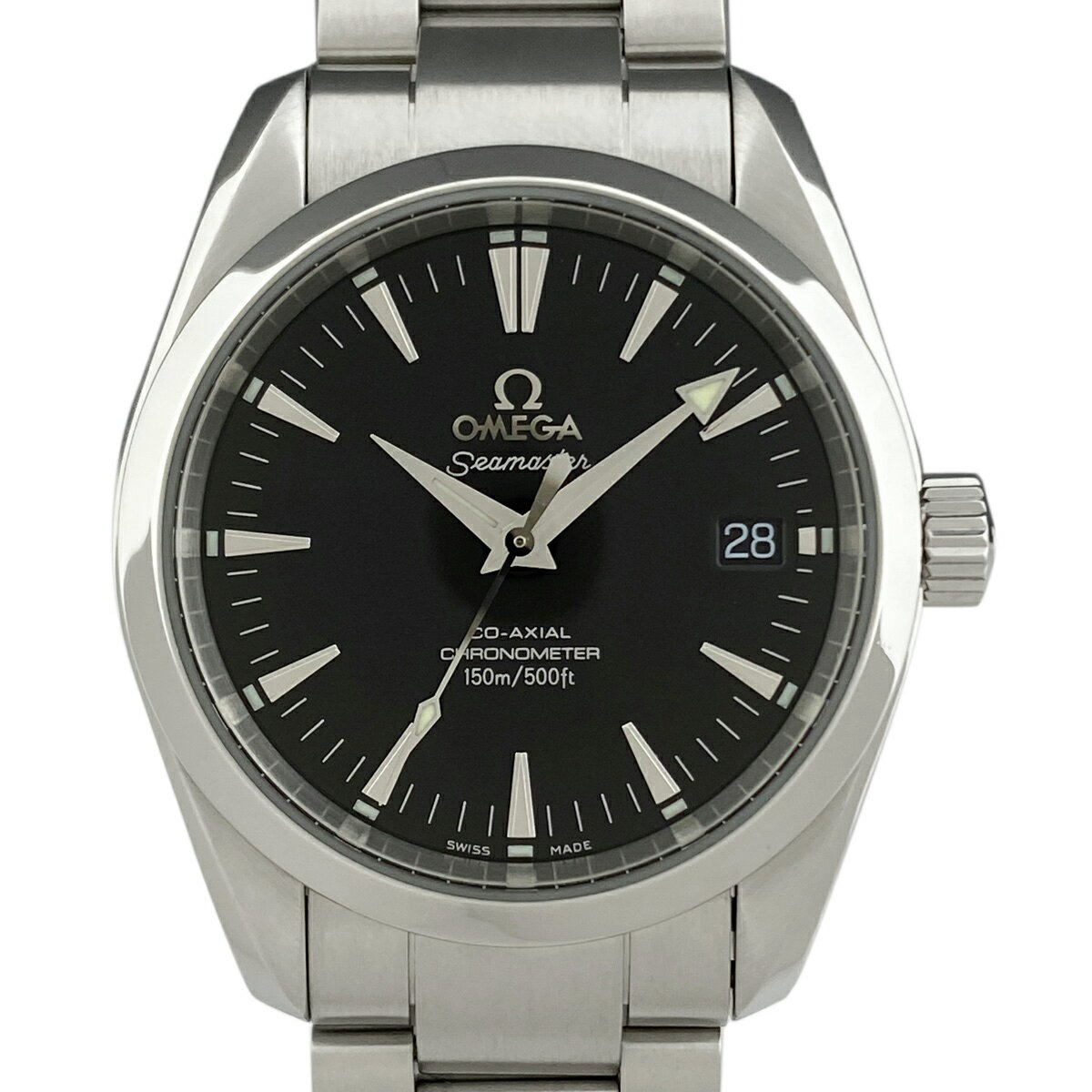 【ラッピング可】 オメガ OMEGA シーマスター アクアテラ 2504.50 腕時計 SS 自動巻 ...