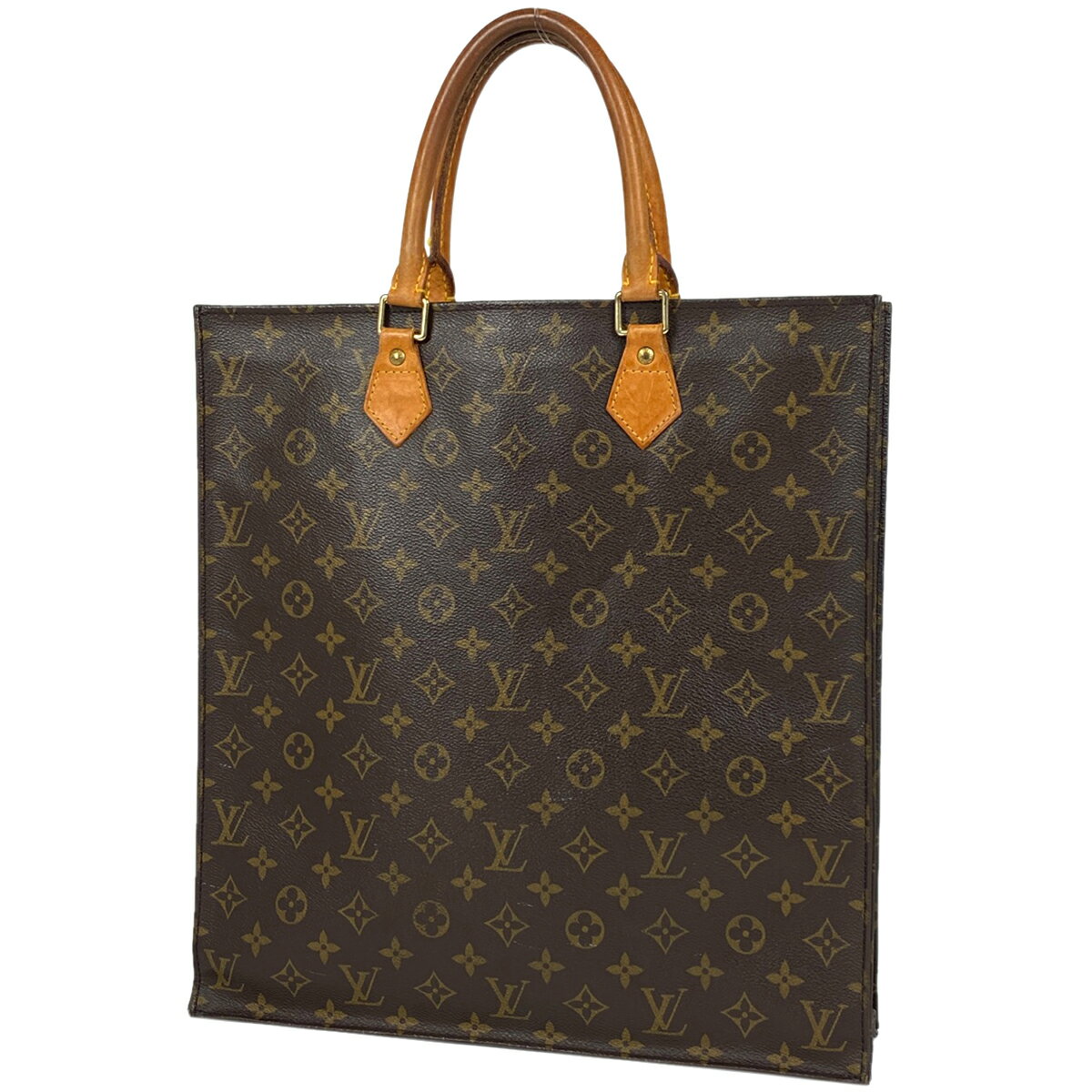 ルイ・ヴィトン Louis Vuitton サックプラ 通勤鞄 通学鞄 ハンドバッグ トートバッグ モノグラム ブラウン M51140 レディース 【中古】