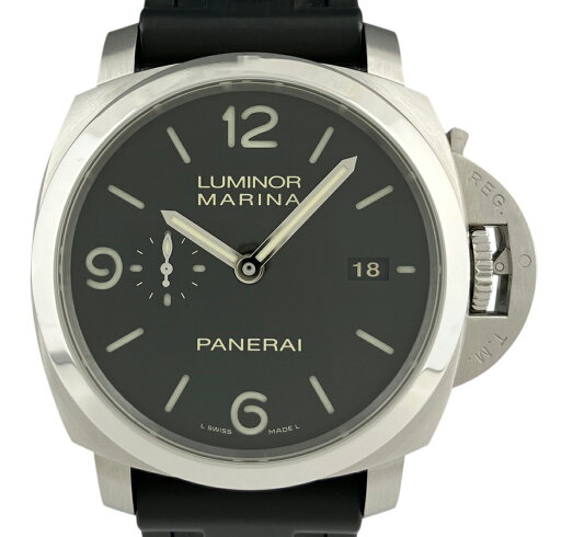 【ラッピング可】 オフィチーネパネライ OFFICINE PANERAI ルミノールマリーナ PAM00312 腕時計 SS ラバー 自動巻き ブラック メンズ 【中古】 【ラッピング可】 オフィチーネパネライ OFFICINE PANERAI ルミノールマリーナ PAM00312 腕時計 SS ラバー 自動巻き ブラック メンズ 【中古】