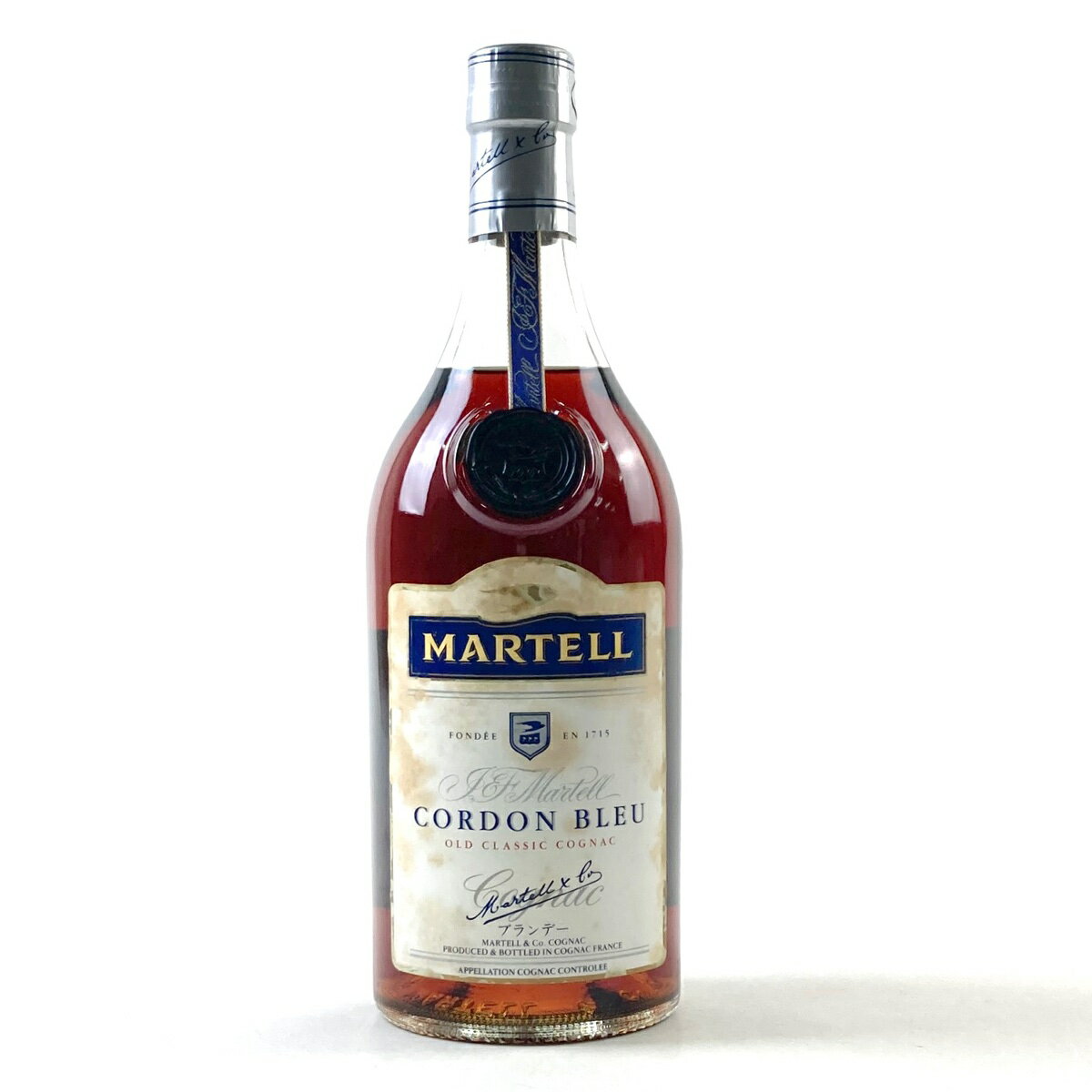 【在庫一掃】 マーテル MARTELL コルドンブルー オールドクラシック 旧旧ボトル 700ml ブランデー コニャック 【中古】
