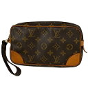 ルイ・ヴィトン Louis Vuitton マルリードラゴンヌ クラッチバッグ 手持ち セカンドバッグ モノグラム ブラウン M51827 メンズ 【中古】