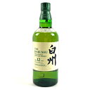 【東京都内限定お届け】 サントリー SUNTORY 白州 12年 ジャパニーズ 700ml 国産ウイスキー 【中古】