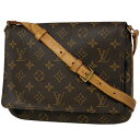 ルイ・ヴィトン Louis Vuitton ミュゼット タンゴ ショート 肩掛け ショルダーバッグ モノグラム ブラウン M51257 レディース 【中古】