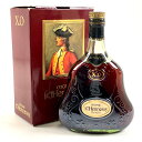 ヘネシー Hennessy XO 金キャップ グリーンボトル 700ml ブランデー コニャック 【中古】