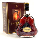 ヘネシー Hennessy XO 金キャップ クリアボトル 700ml ブランデー コニャック 【中古】