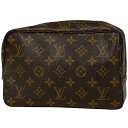 ルイ・ヴィトン Louis Vuitton トゥルース トワレット 23 メイク コスメ セカンドバッグ 化粧ポーチ モノグラム ブラウン M47524 レディ...