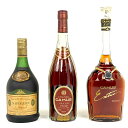 3本 L AIGLON カミュ コニャック 700ml ブランデー セット 【中古】
