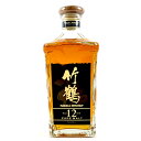 【東京都内限定お届け】 ニッカ NIKKA 竹鶴 12年 ピュアモルト 角瓶 660ml 国産ウイスキー 【中古】