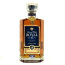 【東京都内限定お届け】 サントリー SUNTORY ローヤル スリムボトル15年 青ラベル 角瓶 660ml 国産ウイスキー 【中古】