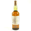 タリスカー TALISKER 10年 マップラベル 旧ボトル 1000ml スコッチウイスキー シングルモルト 【中古】