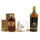 【東京都内限定お届け】 3本 ニッカ NIKKA ピュアモルト ブラック ゴルフボール 竹鶴 ピュアモルト ウイスキー 500ml ウイスキー セット 【中古】