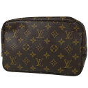 ルイ・ヴィトン Louis Vuitton トゥルース トワレット 23 メイク コスメ セカンドバッグ 化粧ポーチ モノグラム ブラウン M47524 レディ...