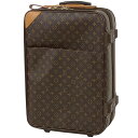 ルイ・ヴィトン Louis Vuitton ペガス 60 キャリーケース 旅行鞄 出張 キャリーバッグ モノグラム ブラウン M23250 レディース 【中古】