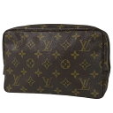 ルイ・ヴィトン Louis Vuitton トゥルース トワレット 23 メイク コスメ セカンドバッグ 化粧ポーチ モノグラム ブラウン M47524 レディ...