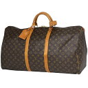 ルイ・ヴィトン Louis Vuitton キーポル 60 ハンドバッグ 旅行 出張 ビジネス ボストンバッグ モノグラム ブラウン M41422 レディース ...