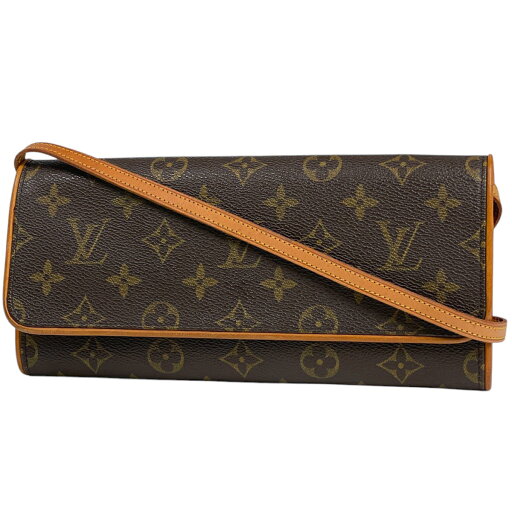 ルイ・ヴィトン Louis Vuitton ポシェットツイン GM クラッチバッグ 2WAY ショルダーバッグ モノグラム ブラウン M51852 レディース 【中古】 ルイ・ヴィトン Louis Vuitton ポシェットツイン GM クラッチバッグ 2WAY ショルダーバッグ モノグラム ブラウン M51852 レディース 【中古】