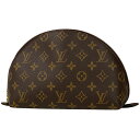 ルイ・ヴィトン Louis Vuitton トゥルース ドゥミロンド メイク コスメ 化粧ポーチ モノグラム ブラウン M47520 レディース 【中古】
