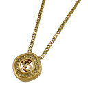 【ラッピング可】クリスチャンディオール Christian Dior ロゴ ラインストーン ネックレス CD ネックレス GP ゴールド レディース 【中古】(4)