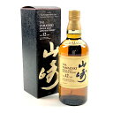 【東京都内限定お届け】 サントリー SUNTORY 山崎 12年 シングルモルト 700ml 国産ウイスキー 【中古】