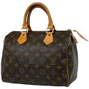 ルイ・ヴィトン Louis Vuitton スピーディ 25 ボストンバッグ 通勤 ハンドバッグ モノグラム ブラウン M41528 レディース 【中古】(4)