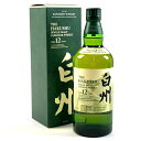 【東京都内限定お届け】 サントリー SUNTORY 白州 12年 シングルモルト 100周年記念 700ml 国産ウイスキー 【中古】