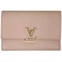 ルイ・ヴィトン Louis Vuitton ポルトフォイユ カプシーヌ コンパクト トリヨン ジャスミンピンク M82361 【中古】