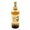 【東京都内限定お届け】 サントリー SUNTORY 山崎 12年 シングルモルト 700ml 国産ウイスキー 【中古】