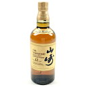 【東京都内限定お届け】 サントリー SUNTORY 山崎 12年 シングルモルト 700ml 国産ウイスキー 【中古】