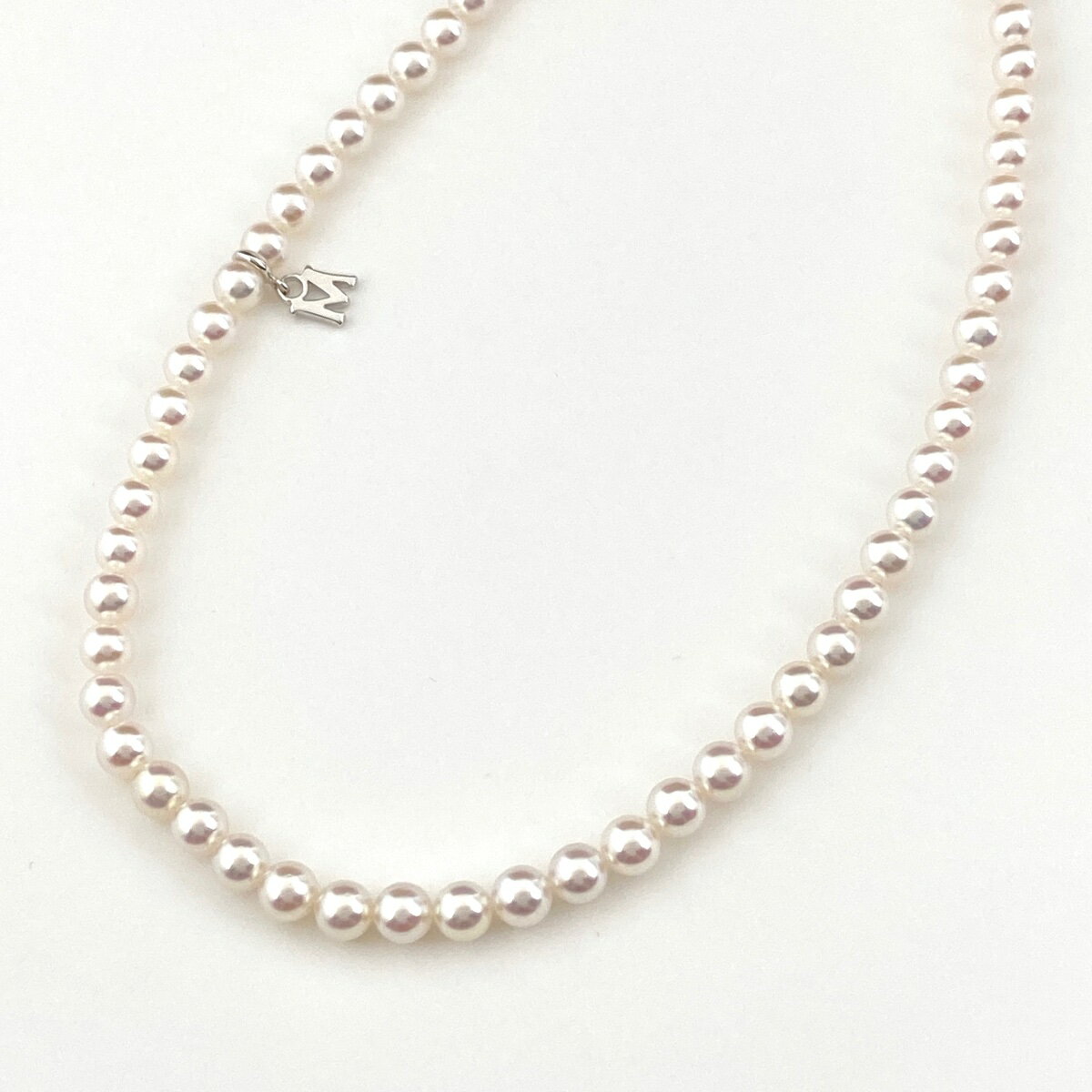 【最終値引き】 ミキモト MIKIMOTO パール デザインネックレス 真珠 ネックレス K18 パール レディース 【中古】 msp29のサムネイル