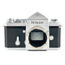 【在庫一掃】 ニコン Nikon F アイレベル シルバー ボディ フィルム マニュアルフォーカス 一眼レフカメラ 【中古】