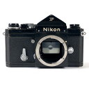 ニコン Nikon F アイレベル ブラック ボディ フィルム マニュアルフォーカス 一眼レフカメラ 【中古】