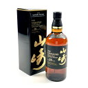 【東京都内限定お届け】 サントリー SUNTORY 山崎 18年 シングルモルト 700ml 国産ウイスキー 【中古】