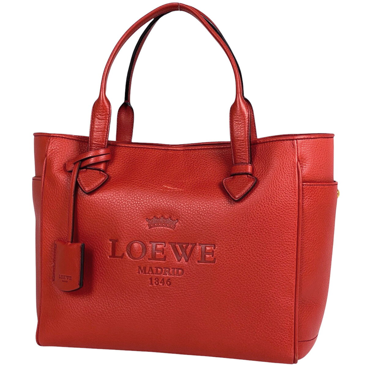 【良品】LOEWE ロエベ ヘリテージ レザーハンドバッグ ロゴ 楽天市場】LOEWE ヘリテージ(柄ロゴ)(バッグ・小物・ブランド