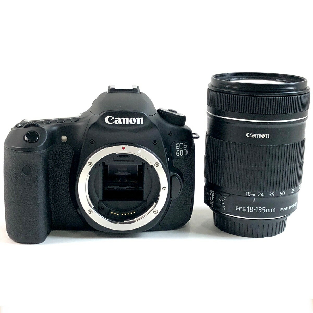 キヤノン Canon EOS 60D EF-S 18-135 IS レンズキット デジタル 一眼レフカメラ 【中古】