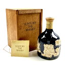 【東京都内限定お届け】 サントリー SUNTORY ザ・ウイスキー 有田焼 陶器ボトル 760ml 国産ウイスキー 【中古】