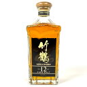 【東京都内限定お届け】 ニッカ NIKKA 竹鶴 12年 ピュアモルト 角瓶 660ml 国産ウイスキー 【中古】