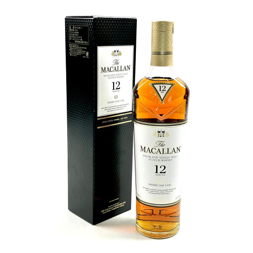 マッカラン MACALLAN 12年 シェリーオークカスク 700ml スコッチウイスキー シングルモルト 【中古】 マッカラン MACALLAN 12年 シェリーオークカスク 700ml スコッチウイスキー シングルモルト 【中古】