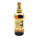 【東京都内限定お届け】 サントリー SUNTORY 山崎 12年 シングルモルト 700ml 国産ウイスキー 【中古】