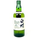 【東京都内限定お届け】 サントリー SUNTORY 白州 12年 ジャパニーズ 700ml 国産ウイスキー 【中古】
