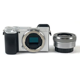 【在庫一掃】 ソニー SONY α6400 パワーズームレンズキット ILCE-6400L シルバー デジタル ミラーレス 一眼カメラ 【中古】