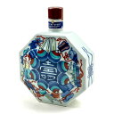 【東京都内限定お届け】 サントリー SUNTORY 有田焼 色絵壽字宝尽文八角瓶 600ml 国産ウイスキー 【中古】